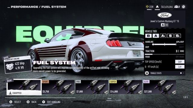 #8 Jewel's Custom Ford Mustang GT '15