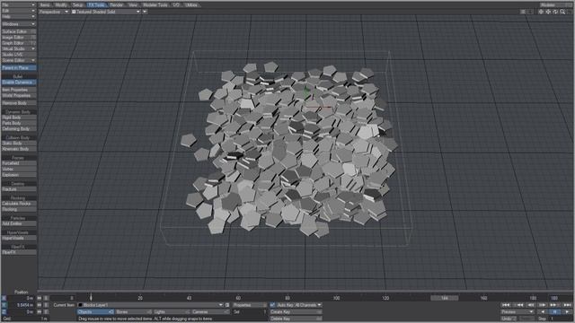 LightWave 11.6 - Revealing Your Logo With Bullet Dynamics смотреть онлайн