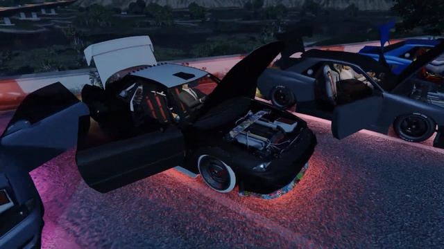 Elegy Retro Custom Meet With Friends. || GTA V Online || смотреть онлайн