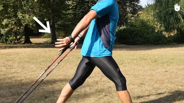 Walking with Simultaneous Pole Thrusts | Nordic Walking смотреть онлайн