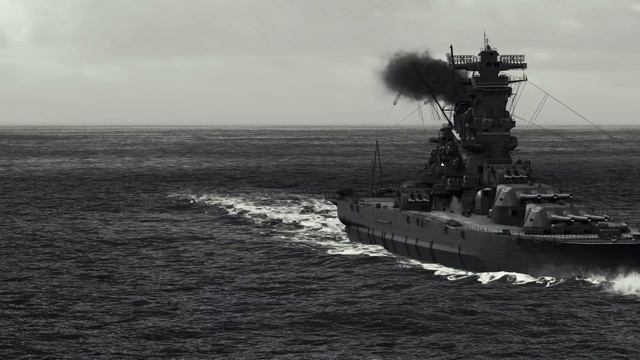 戦艦大和の動画【019】_武蔵とともに_白黒ver（Battleship YAMATO 019_with MUSASHI/Линкор Ямато 019_с Мусаси/戰艦大和 019_與武藏 смотреть онлайн