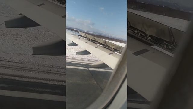 Посадка в Южно-Сахалинске 24.11.2019