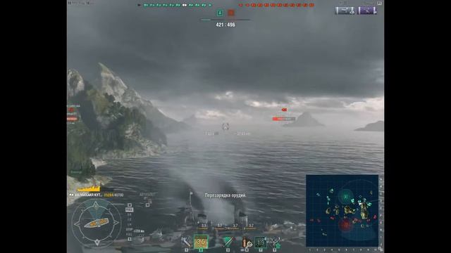 Крейсер Михаил Кутузов. Как фармит, как играется и кваскактанк смотреть онлайн