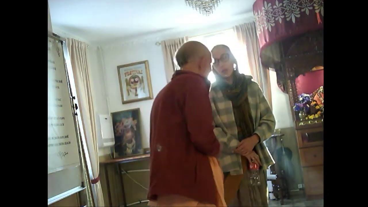 23.09.2023 - Утренний киртан с  ЕС  БВВ Нарасимхой Махараджем