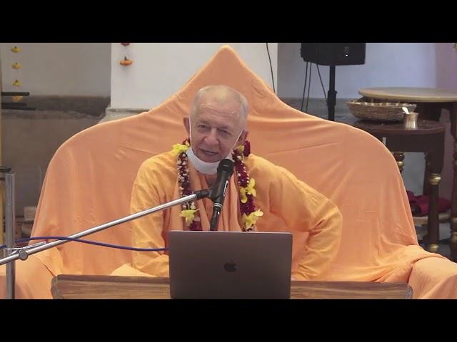 БВВ Нрисимха Махарадж - Шри Кришна Джанмаштами - ШБ 10.1.4 - 19.08.2022 - Бангалор (англ-рус)