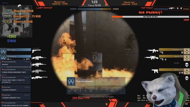 ЖИРНЫЙ ЧИТЕР ✮ ПАТРУЛЬ CS:GO