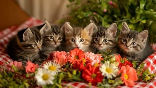 Cute Kittens celebrate Valentine's Day _ Cult of Kittens