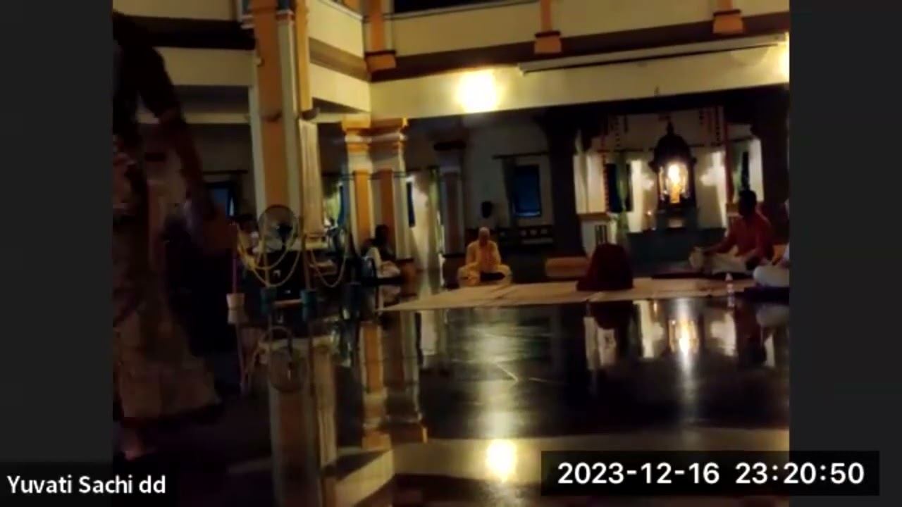 16.12.2023 - Джапа с ЕС БВВ Нарасимхой Махараджем - TODU, Пенанг