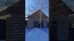 Деревня Карлук. Обзор улицы иду в лес гулять. 2.02.2024. Иркутск.