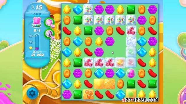 Candy Crush Soda Saga Level 500 - ★★ смотреть онлайн