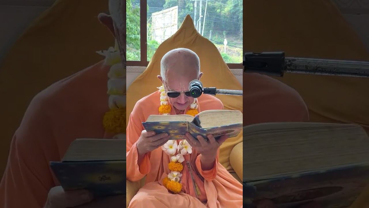 ЕС БВВ Нарасимха Махарадж, ШБ 1.15.21, ИСККОН Пхукет, Таиланд, 15.04.2023 (англ-рус)