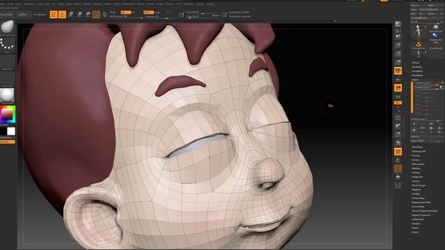 Creating Morpher Targets for Animation in 3ds Max and Zbrush 2018 смотреть онлайн