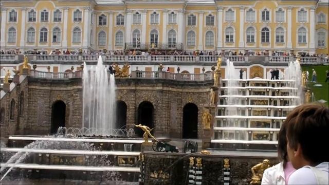 Saint-Petersburg Са́нкт-Петербу́рг Day 4 The Grand Cascade at Peterhof