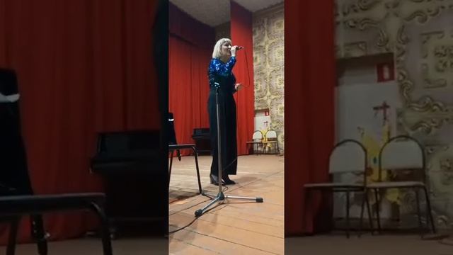 Ах как сердцу хочется! поет Любовь Гришанова, г. Самара, концерт в санатории смотреть онлайн