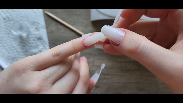 DIY Opal Ballerina nails at home using Polygel & Dual forms with Diamond Gel смотреть онлайн