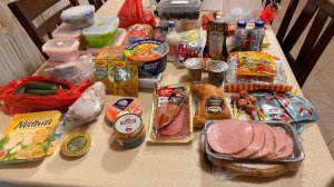 Еда в поезд .Сборы на море