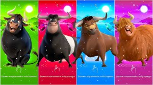 ВИДЕО ДЛЯ ВЕСЕЛЫХ ТАНЦЕВ:СРАЖЕНИЕ БЫЧКОВ