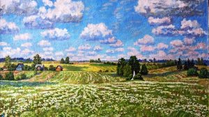 Весенние пейзажи художника Юрия Мелькова