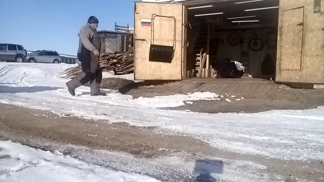 Выезд из гаража смотреть онлайн