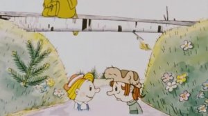 Ох и Ах идут в поход.    Рисованный мультипликационный фильм 1977 года.