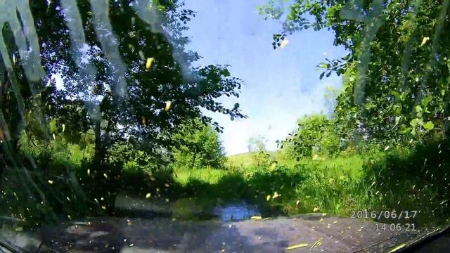 вброд через Сухую Лубну. урочище Быкова Шея смотреть онлайн