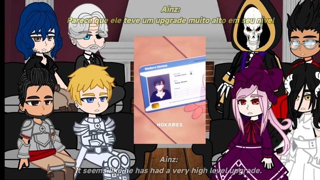 Overlord react to sung Jin woo 2 part смотреть онлайн