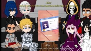 Overlord react to sung Jin woo 2 part