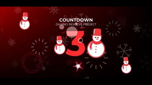 New Year Countdown DaVinci Resolve Template смотреть онлайн