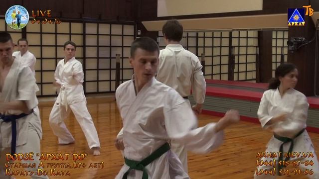 Каратэ-До Ката. Старшая А (04.04.2016) смотреть онлайн