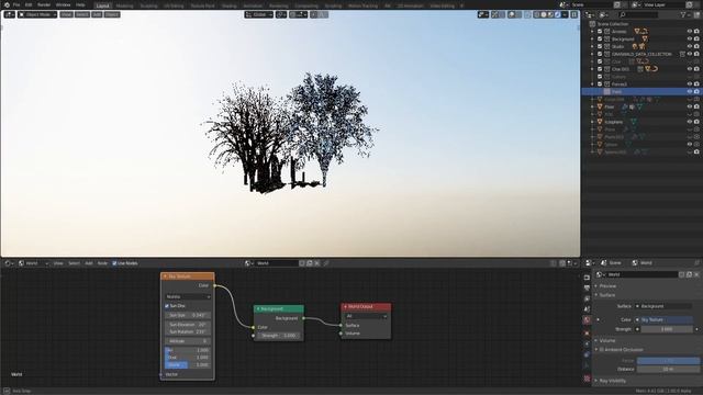 Blender 2.90 Sky Texture смотреть онлайн