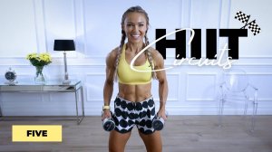 Caroline Girvan - SWEAT FULL BODY HIIT WORKOUT with Dumbbells | Circuit Series Day 5