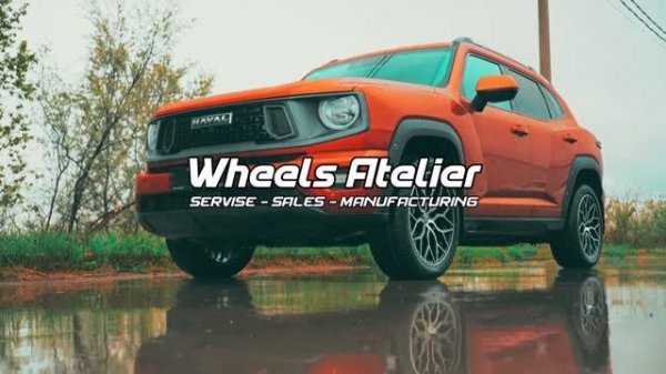 Кроссовер HAVAL H7 с дисками AKEVLAR HFT 611 R20 | SAFY M06 MINNELL | Ателье колёс | Wheels Atelier