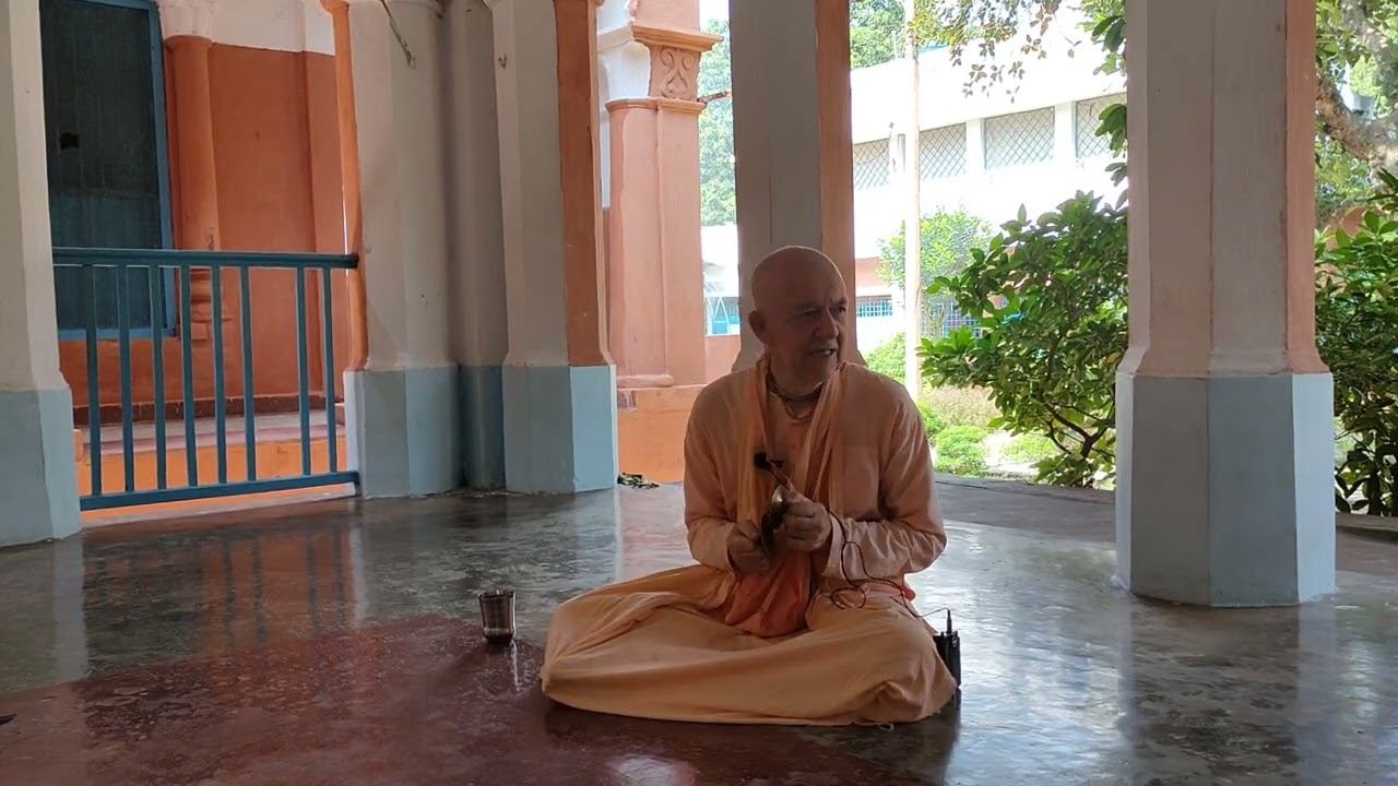 День 3. Дом Адвайты Ачарьи - Шантипур, 15.10.2022 - БВВ Нарасимха Махарадж - англ-рус