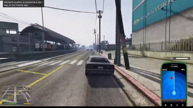 Launch Trackify to Find Michael's location GTA 5 смотреть онлайн