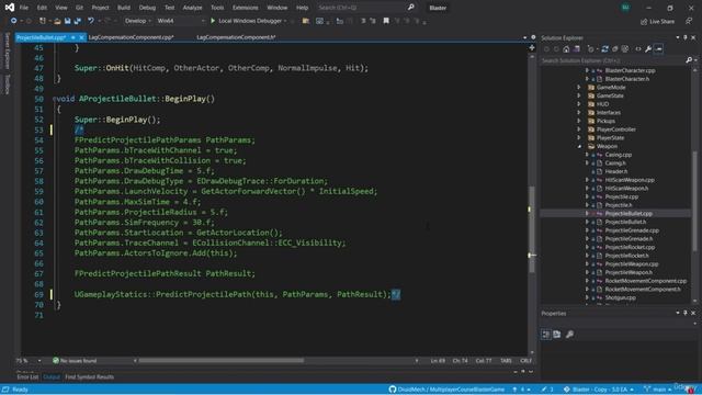 12.30. Projectile Server-Side Rewind смотреть онлайн