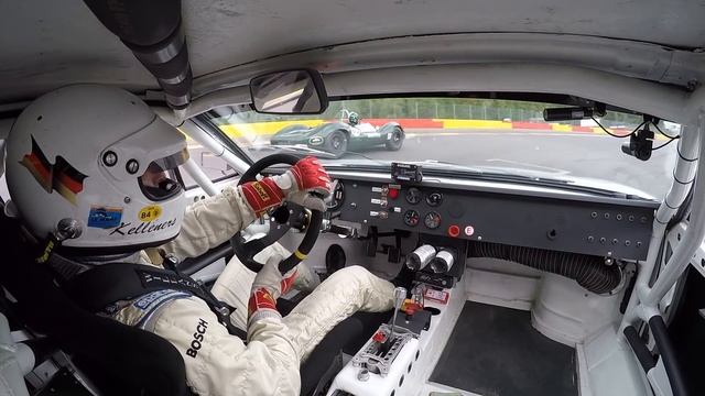 De Tomaso Pantera inboard at Spa-Francorchamps смотреть онлайн