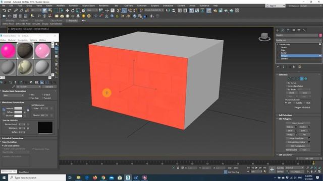 How to add textures to single polygons in 3D Studio Max смотреть онлайн