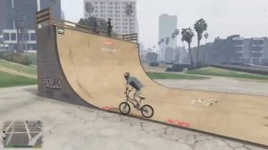 GTA 5 Трюки на BMX