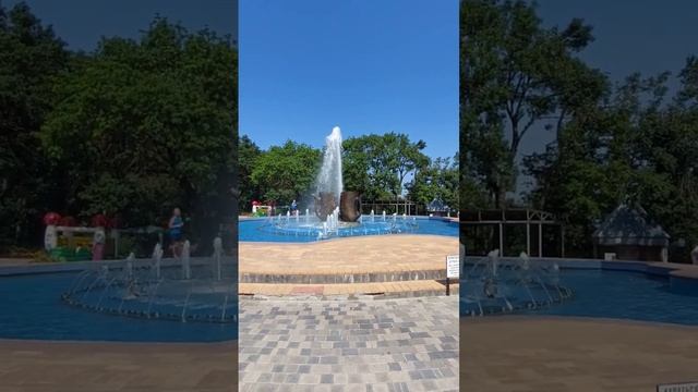 фонтаны Железноводска. Ставрополье. смотреть онлайн
