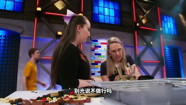 乐高史上最难挑战，6小时打造能走10米钢丝的模型，选手们心态全崩【积木拌饭】 смотреть онлайн