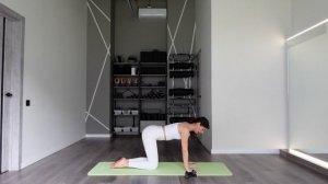 Пилатес на все тело. Готовим тело к лету. Тренировка для похудения с гантелями.