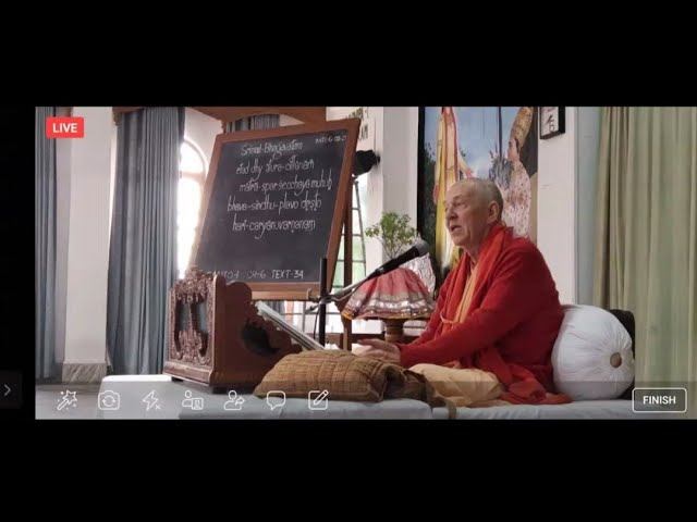 BVV Narasimha Maharaj   Srila Prabhupada Vyasa Puja China Celebration рус   21 08 20