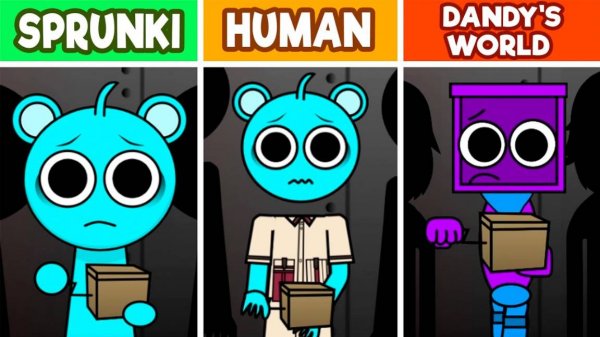 Incredibox Sprunki Corruptbox 2 VS Corruptbox Но Человек VS Corruptbox но Dandy’s World