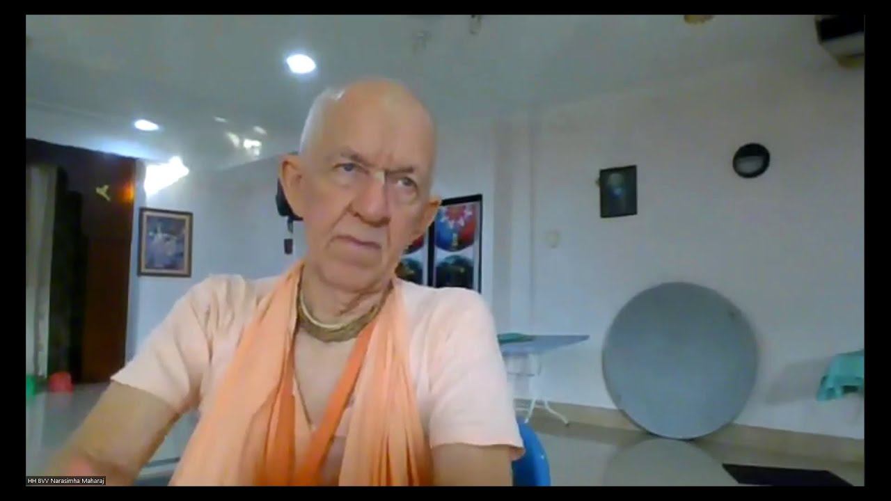 Шри Ишопанишад, лекция 5, Обращение - 10.06.2023 - ЕС БВВ Нарасимха Махарадж (англ-рус)