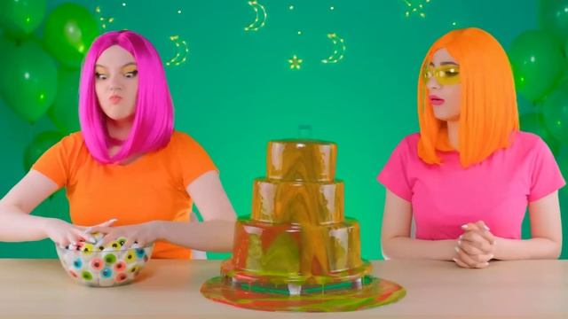 Геометрический Челлендж с Едой | Забавные Лайфхаки с Едой с TeenDO Challenge