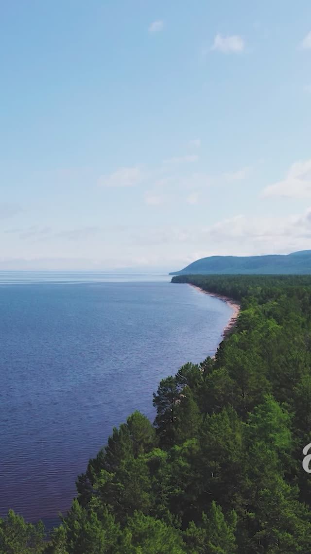 Красота Байкала с высоты птичьего полета