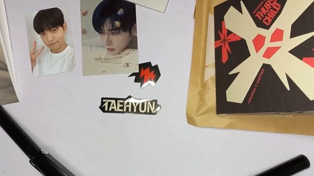 Распаковка альбома TXT Minisode 2: Thursdays Child версии Beomgyu  & Taehyun