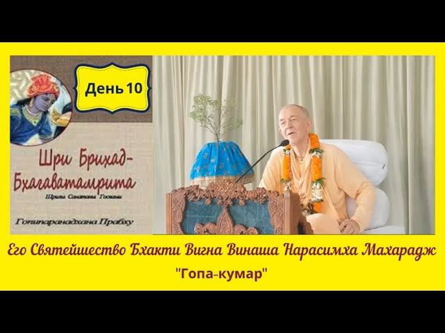 День 10 - Брихад-Бхагаватамрита - 28.04.2020 - ЕС БВВ Нарасимха Махарадж (англ-рус)