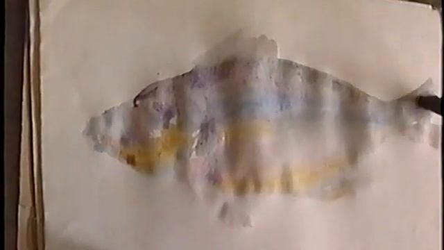 Дедушка Ваня Акварель.