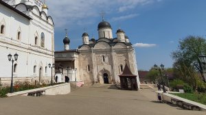 Икона Николая Чудотворца (стояние Зои) в Введенском Владычном монастыре (основан в 1360).